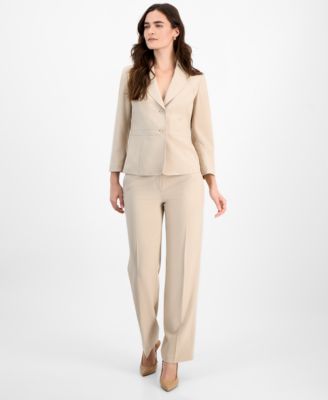 Le Suit - Women's Two-Button Jacket & Pant Suit