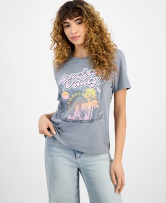 Love Tribe - Juniors' Coachella Valley Graphic Print T-Shirt