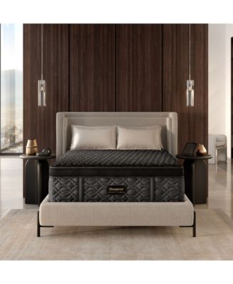 Beautyrest - Black Hybrid Series Four 16" Plush Apex Pillow Top Mattress - Full