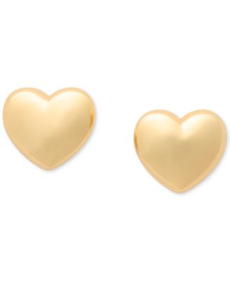 kate spade new york - Gold-Tone Heart Mini Stud Earrings