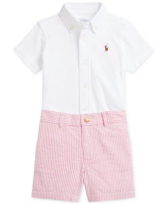 Polo Ralph Lauren - Baby Oxford Shirt & Seersucker Shorts Set