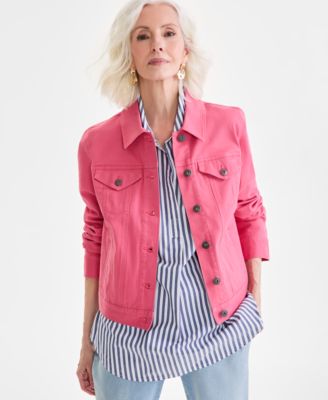 Style & Co - Women's Classic Button-Front Jacket