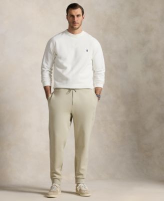 Polo Ralph Lauren - Men's Big & Tall Leather-Pony Double-Knit Jogger Pants