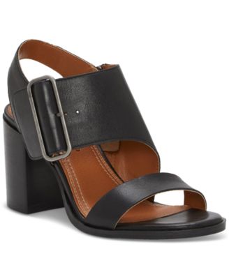 Lucky Brand - Women's Darnah Cutout Block-Heel Dress Sandals