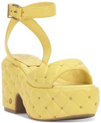 Vince Camuto - Women's Ellah Quilted Platform Sandals