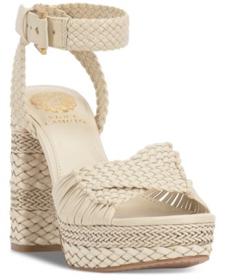 Vince Camuto - Women's Pessa Woven Platform Dress Sandals