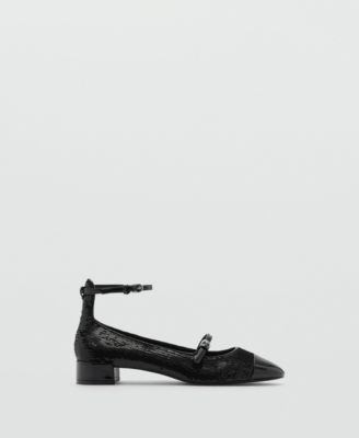 MANGO - Women's Tall Leg Leather Boots