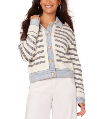 Democracy - Women's Mixed Media Layered Jacket