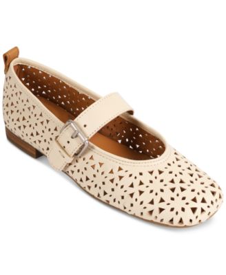 Gentle Souls - Women's Karla Perferated Leather Flats