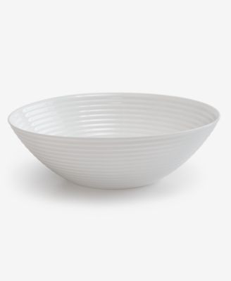 Arch Studio - Opal Glass Spiral Serving Bowl