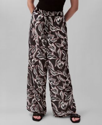 Calvin Klein - Women's Printed Pull-On Pants