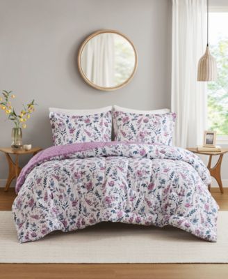 Addison Park - Mina Reversible Printed Comforter Set