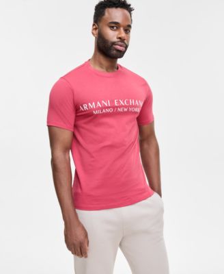 A|X Armani Exchange - Men's Text Logo T-Shirt