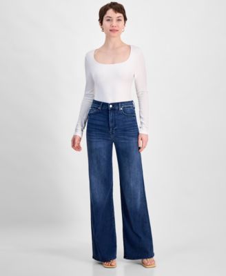 7 For All Mankind - Women's Josefina Ultra High Rise Wide-Leg Jeans
