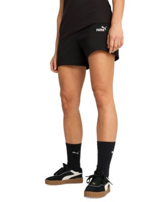 Puma - Women's Essential Small No.1 Logo High-Waisted Shorts