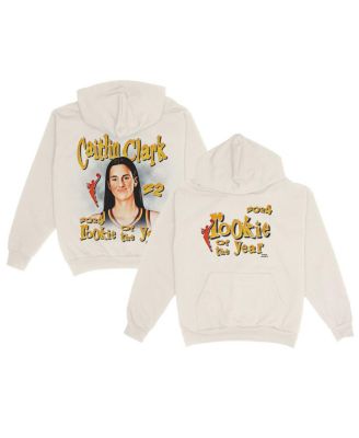 Playa Society - Men's and Women's Cream Indiana Fever 2024 WNBA Rookie of the Year Pullover Hoodie