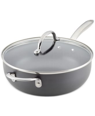 Rachael Ray - Professional Hard-Anodized Nonstick 4-Qt. Saucier Saucepan