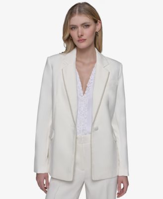 KARL LAGERFELD PARIS - Women's Single-Button Blazer