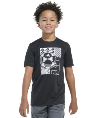 adidas - Big Boys Logo-Graphic Crewneck Short-Sleeve T-Shirt