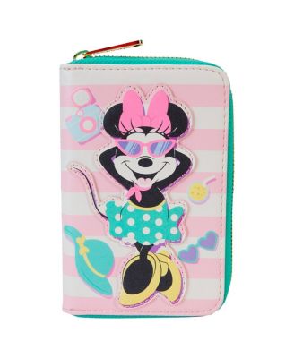 Loungefly - Minnie Mouse Vacation Style Zip-Around Wallet
