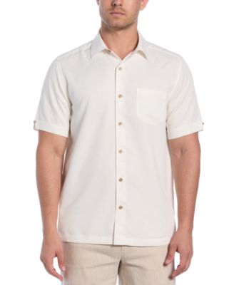 Cubavera - Men's Palm Print Short-Sleeve Button-Down Shirt