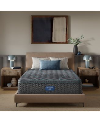 Beautyrest - Level Two 14.75" Medium Firm Pillow Top Mattress - Twin XL