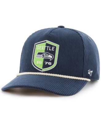 '47 Brand - 47 Brand x Stoney Clover Lane Men's and Women's College Navy Seattle Seahawks Touch Down Hitch Adjustable Hat