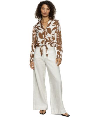Sanctuary - Women's The Linen Marine Wide-Leg Pants