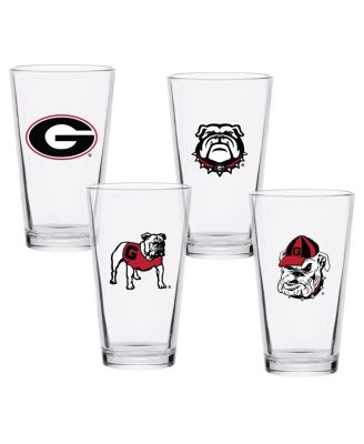 Indigo Falls - Georgia Bulldogs 16oz. Collector Pint Glass Four-Set