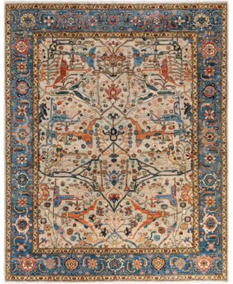 ADORN HAND WOVEN RUGS - Serapi M1945 7'11''x9'9'' Area Rug