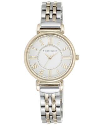 Anne Klein - Women's Two-Tone Stainless Steel Bracelet Watch 30mm AK/2159SVTT