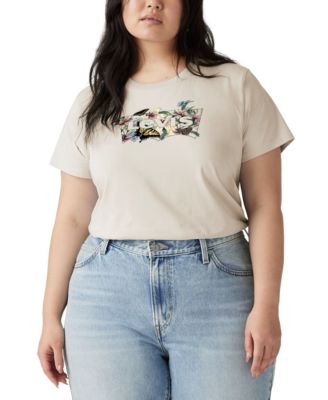 Levi's - Plus Size Cotton Graphic Print Logo T-Shirt