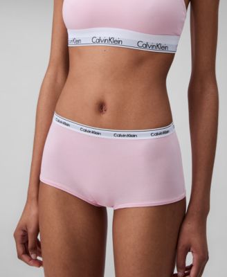 Calvin Klein - Women's Modern Logo Mid-Rise Boyshort Underwear