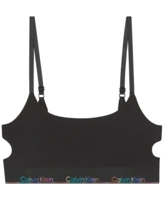 Calvin Klein - Women's Icon Pride Deconstructed Unlined Bralette