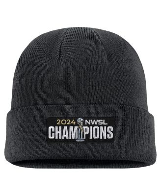 Nike - Men's andWomen's Black Orlando Pride 2024 NWSL Champions Cuffed Knit Hat