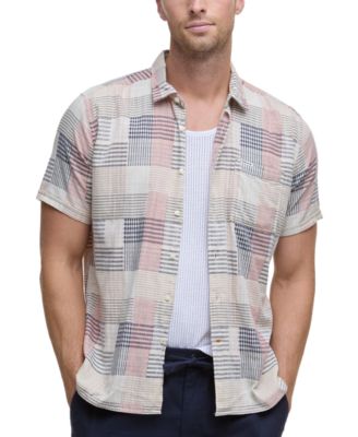 Barbour - Men's OakShore Short Sleeve Patchwork Button-Front Shirt