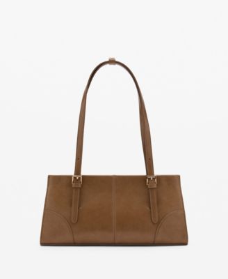 MANGO - Women's Buckles Shoulder Bag