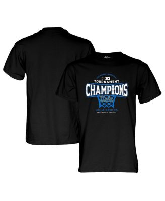 Blue 84 - Men's Black UCLA Bruins 2025 Big Ten Women's Basketball Conference Tournament Champions Locker Room T-Shirt