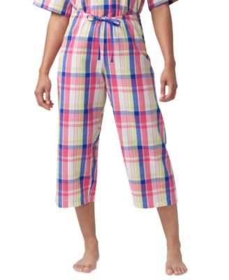 Hue - Women's Seersucker Capri Pajama Pants