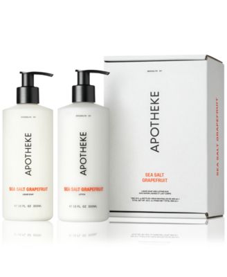 APOTHEKE - 2-Pc. Sea Salt Grapefruit Liquid Soap & Lotion Set