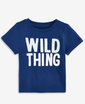 First Impressions - Baby Boys Wild Thing Graphic T-Shirt