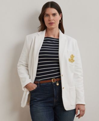 Lauren Ralph Lauren - Plus Size Bullion Jacquard Blazer
