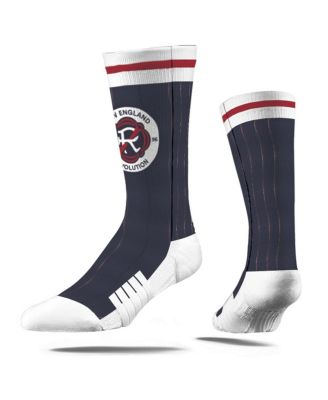 Strideline - Men's and Women's Navy New England Revolution 2024 Jersey Hook Premium Crew Socks