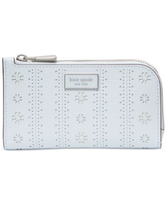 kate spade new york - Devin Pointelle Leather Small Bifold Wallet