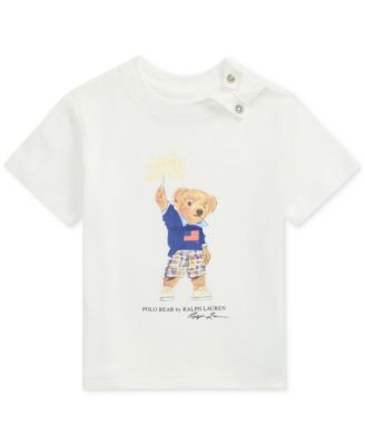 Polo Ralph Lauren - Baby Boys Cotton Jersey Polo Bear Tee