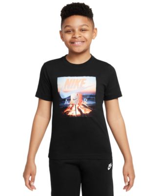 Nike - Big Kids Sportswear Air Logo Graphic Cotton T-Shirt