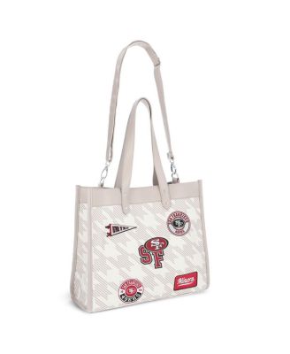 WEAR by Erin Andrews - San Francisco 49ers Patch Printed Tote Bag