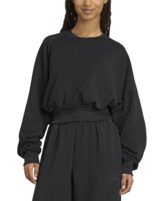 adidas - Women's Soft Lux Relaxed Crewneck Sweatshirt