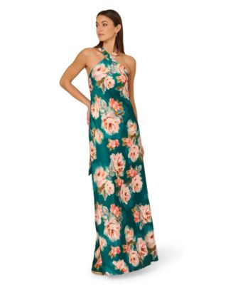 Adrianna - Women's Sleeveless Halter Gown