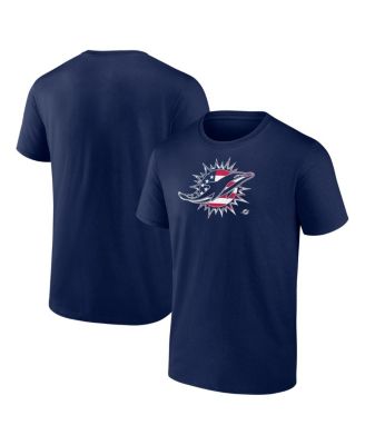 Logo Athletic - Men's Navy Miami Dolphins Americana T-Shirt